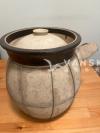 Large clay pot $15